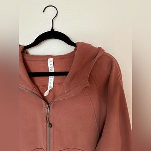 Lululemon scuba oversized full zip in color ancient copper